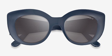 Matte Navy Vogue Eyewear VO5480S -  Plastique Lunettes de soleil