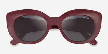 Burgundy Red Vogue Eyewear VO5480S -  Plastique Lunettes de soleil