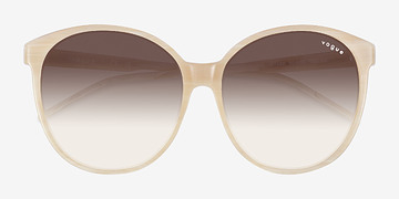 Striped Milk Tea Vogue Eyewear VO5509S Ischia -  Acétate Lunettes de soleil