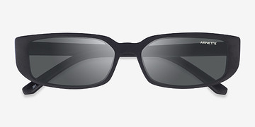 Noir ARNETTE Jet -  Plastique Lunettes de soleil