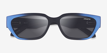 Black Blue ARNETTE Curbside -  Plastique Lunettes de soleil