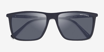 Matter Black Armani Exchange AX4160S -  Plastique Lunettes de soleil