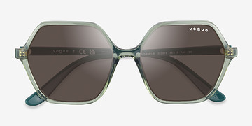 Transparent Green Vogue Eyewear VO5361S -  Plastique Lunettes de soleil