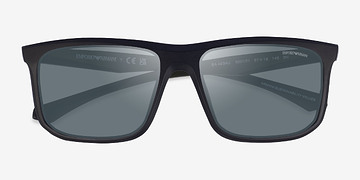Matte Black Emporio Armani EA4234U -  Plastique Lunettes de soleil