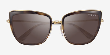 Tortoise Gold Vogue Eyewear VO4223S -  Métal Lunettes de soleil