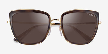 Tortoise Gold Vogue Eyewear VO4223S -  Métal Lunettes de soleil