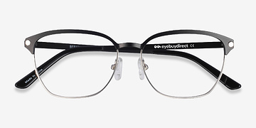 Noir Berkeley -  Légèreté Métal Lunettes de vue