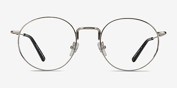 Argenté Puzzle -  Légèreté Métal Lunettes de vue
