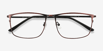 Rouge Typha -  Légèreté Métal Lunettes de vue