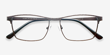 Brun Caliber -  Métal Lunettes de vue
