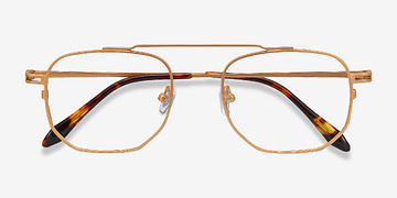 Doré Cordon -  Vintage Métal Lunettes de vue