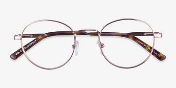 Rose Gold Memento -  Vintage Metal Eyeglasses