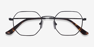 Noir Soar -  Vintage Métal Lunettes de vue