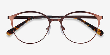 Brun Emma -  Légèreté Métal Lunettes de vue