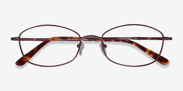 Brun Betty -  Légèreté Métal Lunettes de vue