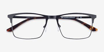 Black Vigo -  Metal Eyeglasses