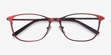 Rouge Modena -  Métal Lunettes de vue