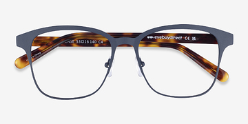 Navy Blue & Tortoise Intense -  Geek Acetate, Metal Lunettes de vue