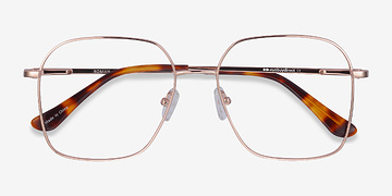 Rose Gold Roman -  Vintage Metal Eyeglasses