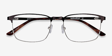 Matte Black Oswald -  Classiques Métal Lunettes de vue