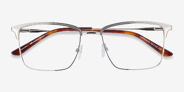Silver Nathaniel -  Metal Eyeglasses