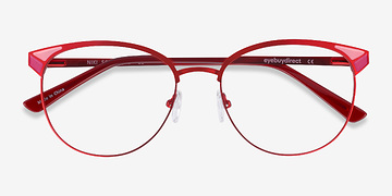 Rouge Niki -  Mode Métal Lunettes de vue