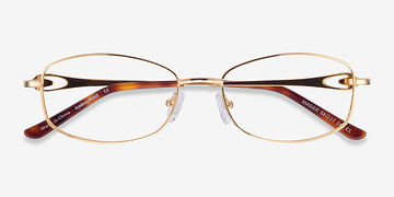 Gold Maggie -  Metal Eyeglasses