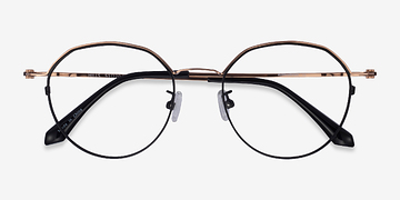 Black  Rose gold Hills -  Métal Lunettes de vue