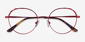 Burgundy Cloud -  Métal Lunettes de vue