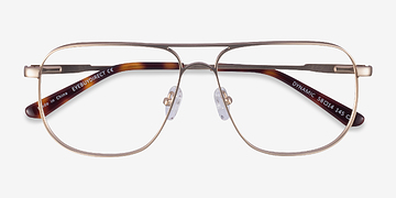 Matte Gold Dynamic -  Métal Lunettes de vue