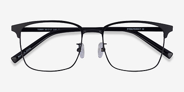 Noir Terry -  Plastique Lunettes de vue