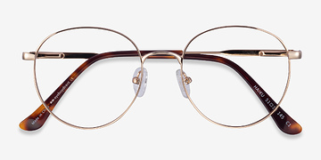 Golden Haiku -  Metal Eyeglasses