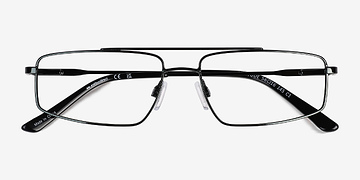 Shiny Black Altitude -  Métal Lunettes de vue