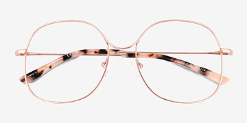 Or rose Wilbur -  Métal Lunettes de vue