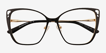 Black Truly -  Metal Eyeglasses