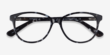 Gray/Floral Hepburn -  Classiques Acétate Lunettes de vue