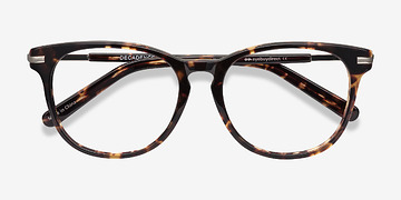 Tortoise Decadence -  Fashion Acetate, Metal Eyeglasses