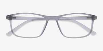 Matte Gray Wyoming -  Lightweight Plastic Eyeglasses
