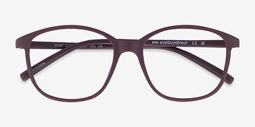 Burgundy Saint Lou -  Lightweight Plastic Eyeglasses