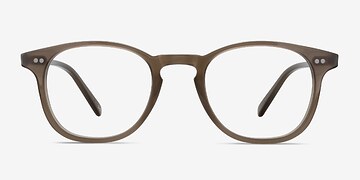 Taupe Symmetry -  Vintage Acétate Lunettes de vue
