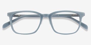 Blue Etched -  Acetate Eyeglasses