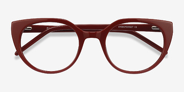 Burgundy Rhyme -  Vintage Acétate Lunettes de vue