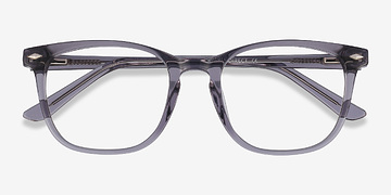 Clear Gray Honor -  Acetate Eyeglasses