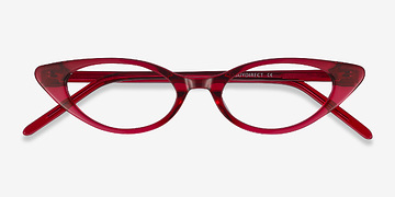 Raspberry Hush -  Vintage Acetate Eyeglasses