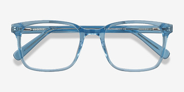 Bleu Charlie -  Mode Acétate Lunettes de vue