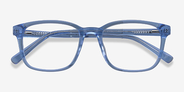 Bleu Longway -  Mode Acétate Lunettes de vue