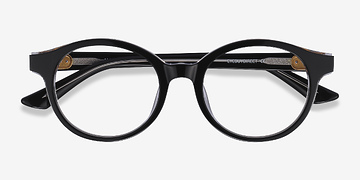 Noir Amata -  Acétate Lunettes de vue