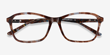 Brown Floral Versa -  Acétate Lunettes de vue