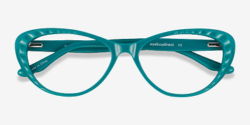 Teal Persona -  Vintage Acétate Lunettes de vue