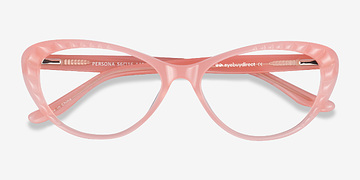 Coral Persona -  Vintage Acétate Lunettes de vue